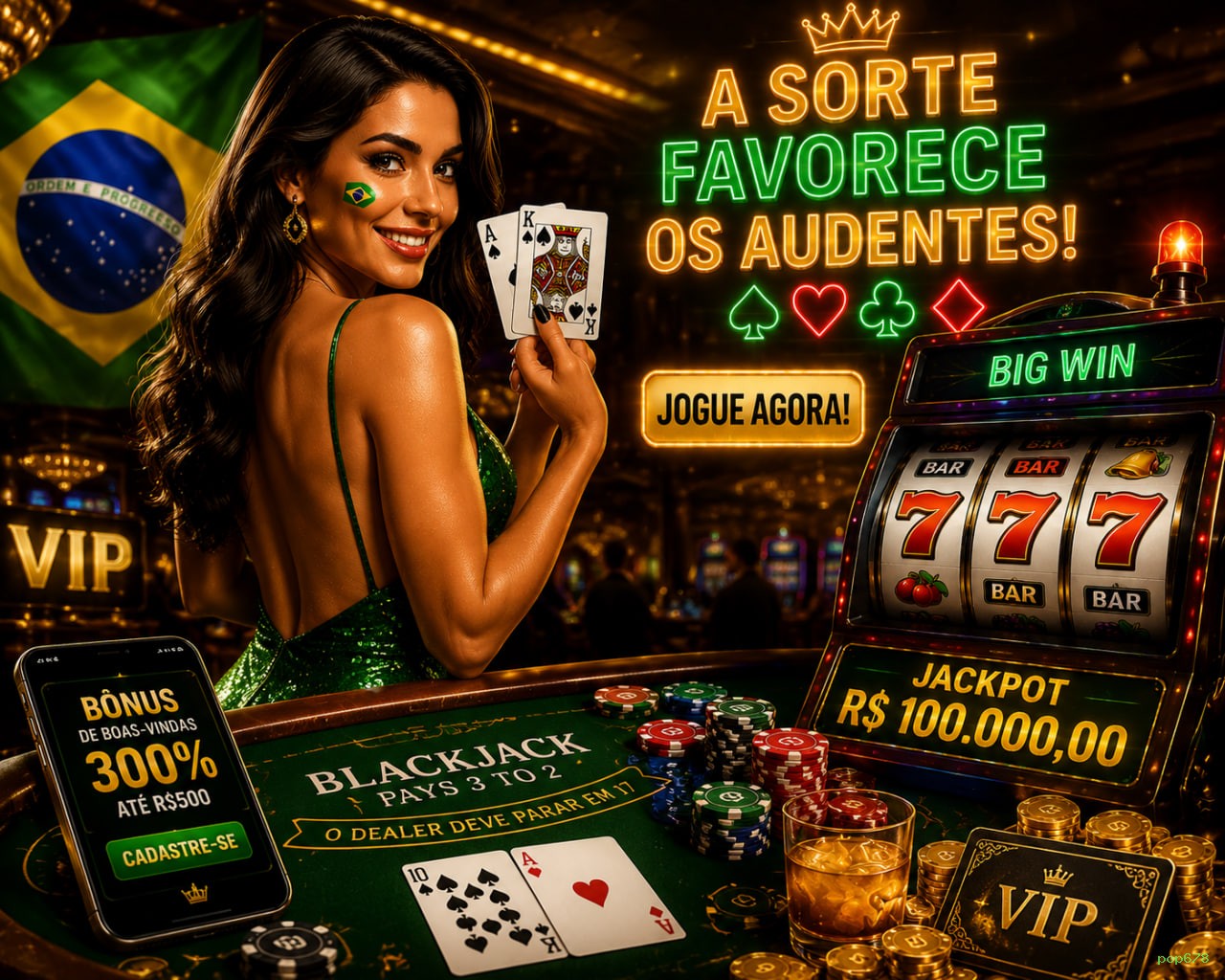 Slots online da pop678 com jackpots progressivos